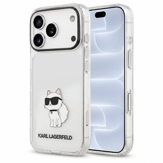 Θήκη για Apple iPhone 18 Pro / 17 Pro, Karl Lagerfeld, IML Choupette NFT, Διαφανής