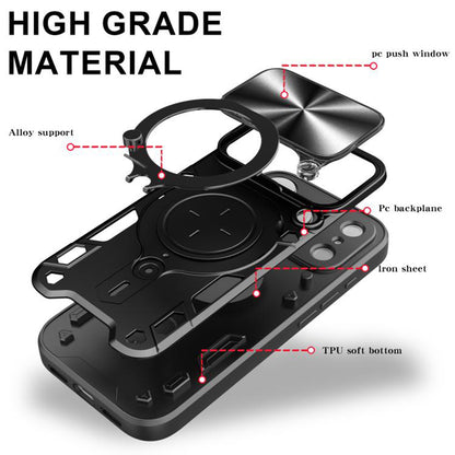 Case for Apple iPhone 18 Pro / 17 Pro, Techsuit, CamGuard Pro, Black
