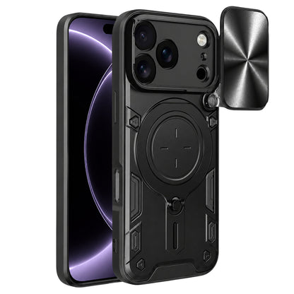 Case for Apple iPhone 18 Pro / 17 Pro, Techsuit, CamGuard Pro, Black