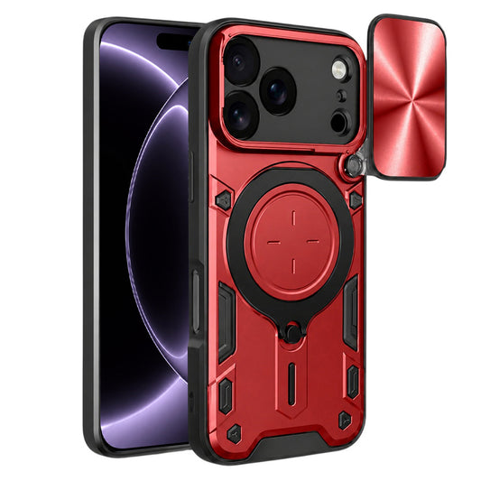 Θήκη για Apple iPhone 18 Pro / 17 Pro, Techsuit, CamGuard Pro, Κόκκινο