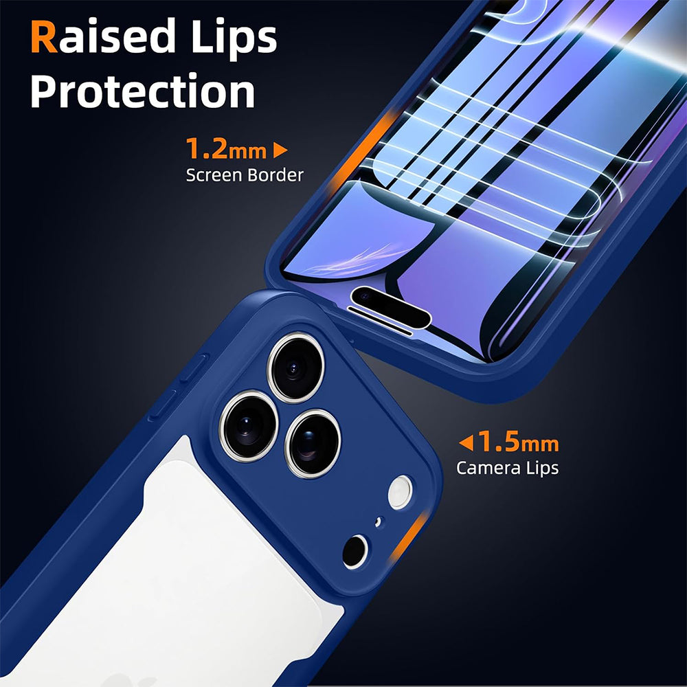Θήκη για Apple iPhone 18 Pro / 17 Pro, Techsuit, ColorVerse 360, Μπλε