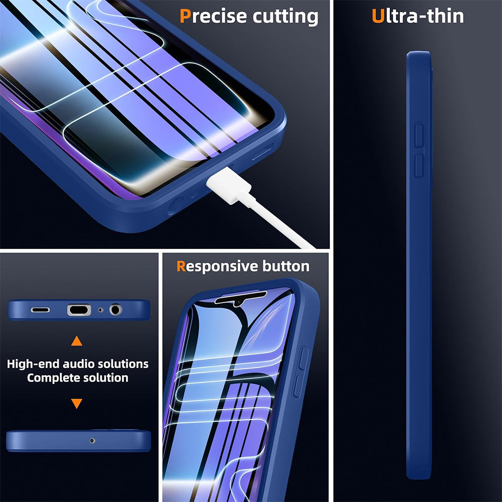 Θήκη για Apple iPhone 18 Pro / 17 Pro, Techsuit, ColorVerse 360, Μπλε