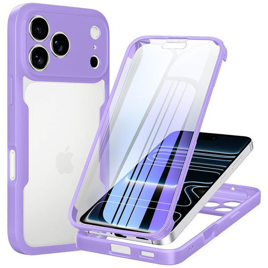 Θήκη για Apple iPhone 18 Pro / 17 Pro, Techsuit, ColorVerse 360, Μωβ