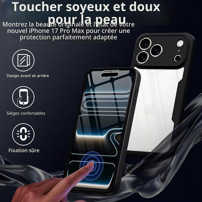 Θήκη για Apple iPhone 18 Pro / 17 Pro, Techsuit, ColorVerse 360, Μαύρο