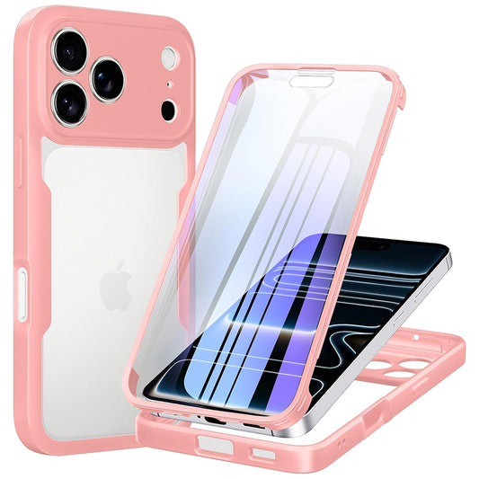 Θήκη για Apple iPhone 18 Pro / 17 Pro, Techsuit, ColorVerse 360, Ροζ