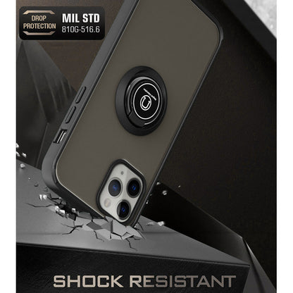 Θήκη για Apple iPhone 18 Pro / 17 Pro, Techsuit, Glinth, Μαύρο