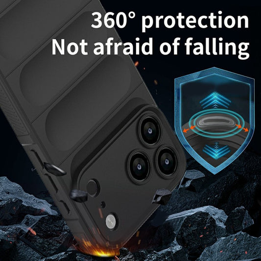 Case for Apple iPhone 18 Pro / 17 Pro, Techsuit, Magic Shield, Black