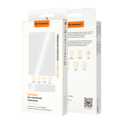 Θήκη για Apple iPhone 18 Pro / 17 Pro, Techsuit, Magskin Book, Μαύρη