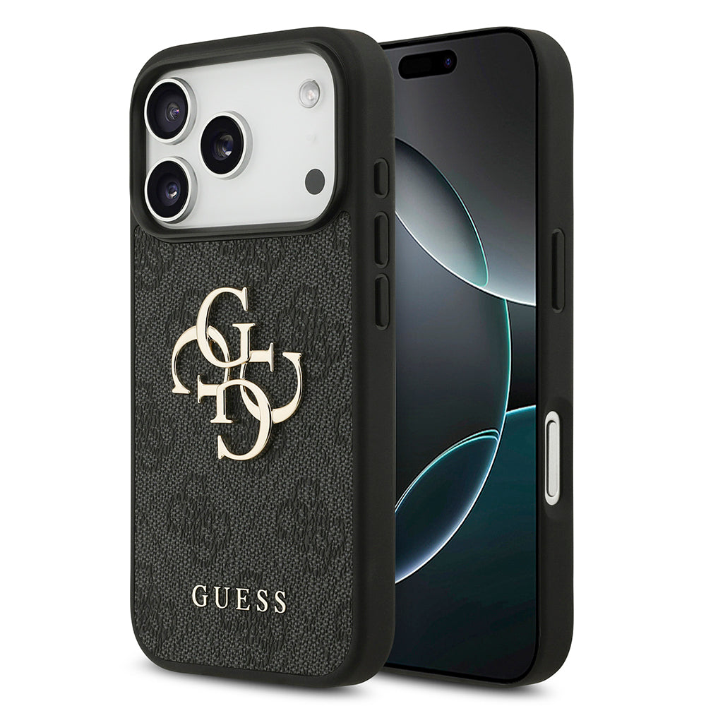 Θήκη για Apple iPhone 18 Pro Max / 17 Pro Max, Guess, 4G Big Logo, Μαύρη