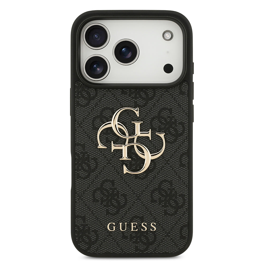 Θήκη για Apple iPhone 18 Pro Max / 17 Pro Max, Guess, 4G Big Logo, Μαύρη