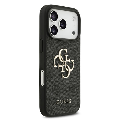 Θήκη για Apple iPhone 18 Pro Max / 17 Pro Max, Guess, 4G Big Logo, Μαύρη