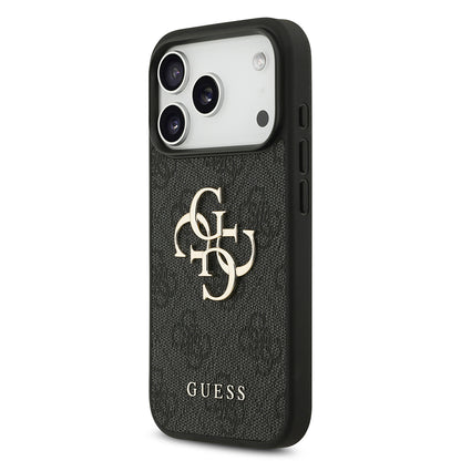 Θήκη για Apple iPhone 18 Pro Max / 17 Pro Max, Guess, 4G Big Logo, Μαύρη