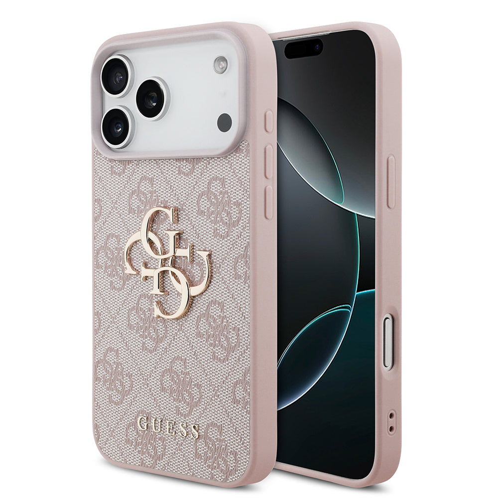 Θήκη για Apple iPhone 18 Pro Max / 17 Pro Max, Guess, 4G Big Logo, Ροζ
