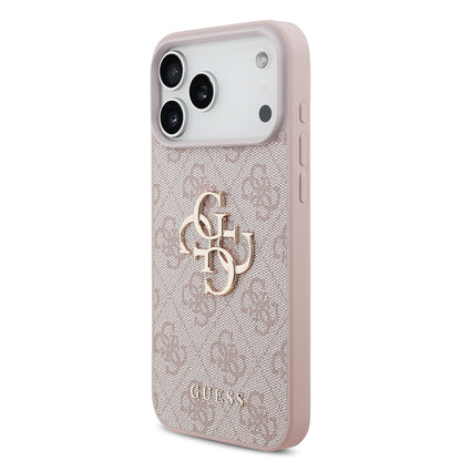 Θήκη για Apple iPhone 18 Pro Max / 17 Pro Max, Guess, 4G Big Logo, Ροζ