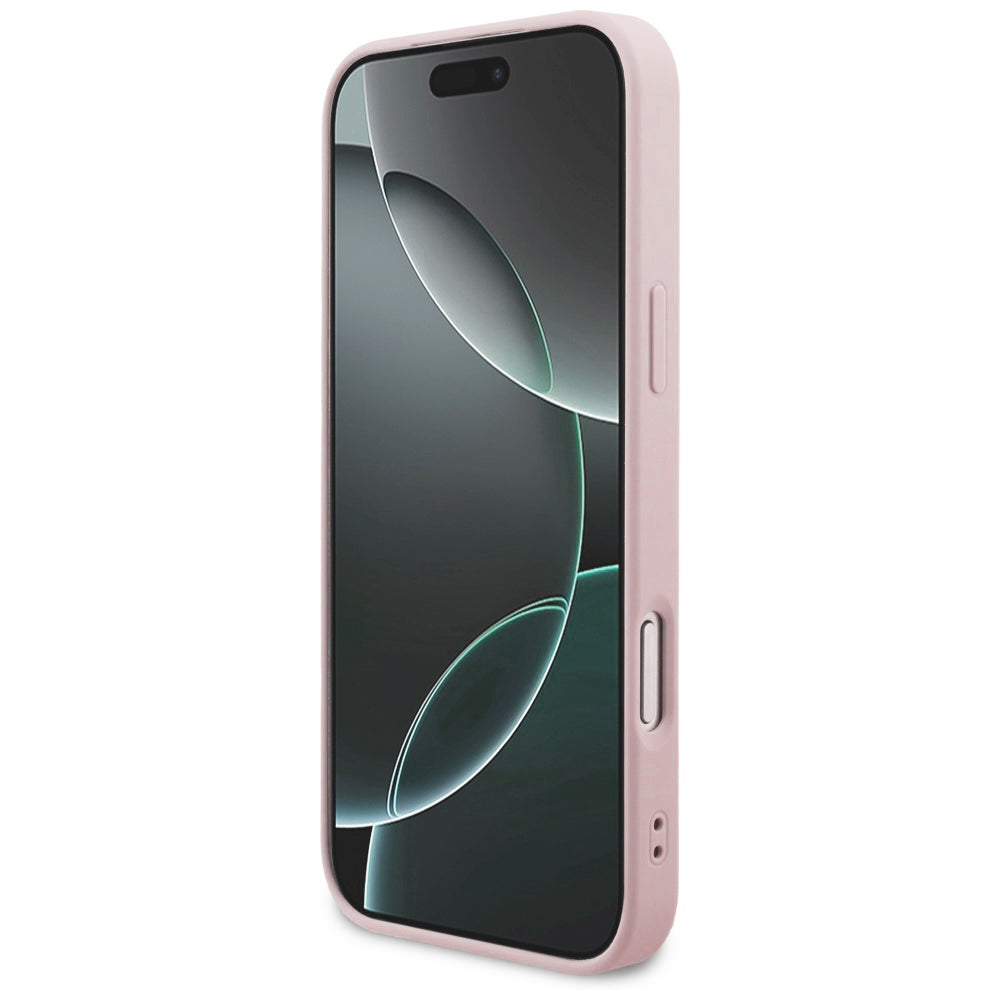 Case for Apple iPhone 18 Pro Max / 17 Pro Max, Guess, 4G Classic Logo, Pink