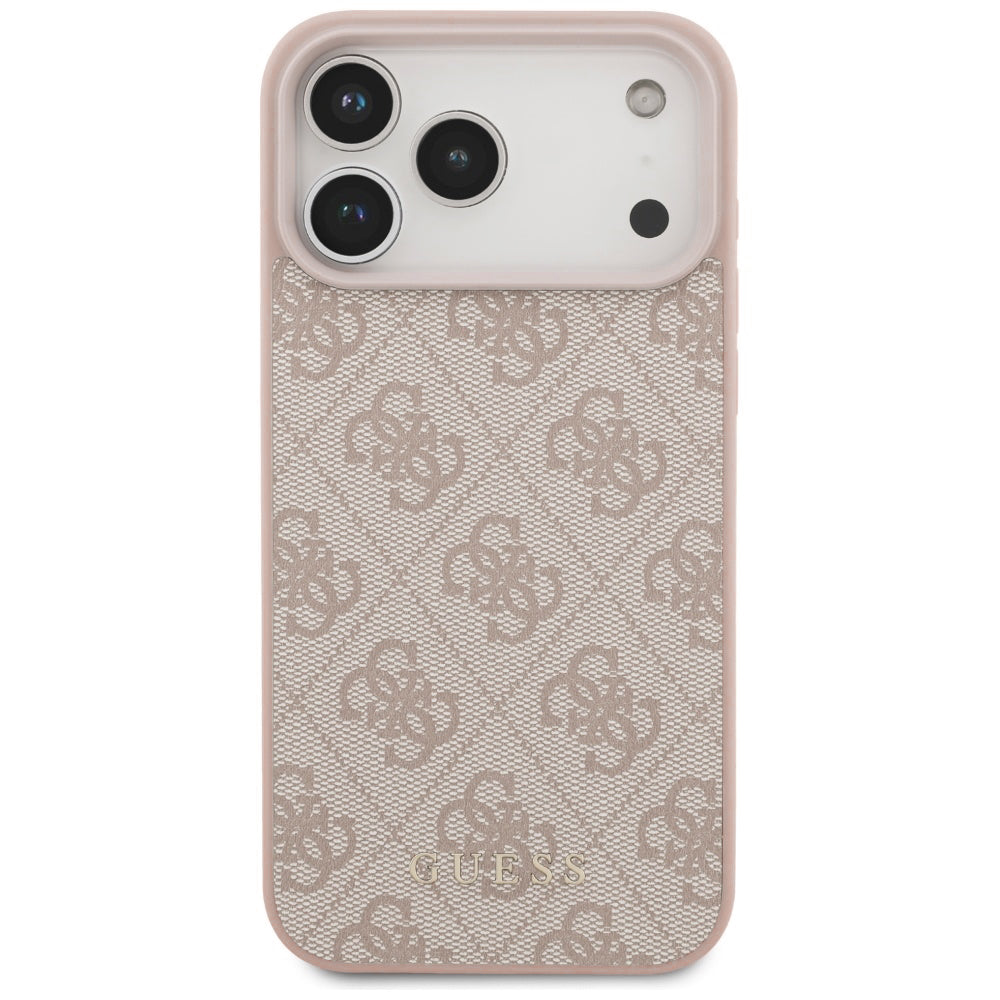 Case for Apple iPhone 18 Pro Max / 17 Pro Max, Guess, 4G Classic Logo, Pink