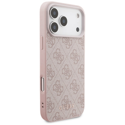 Case for Apple iPhone 18 Pro Max / 17 Pro Max, Guess, 4G Classic Logo, Pink
