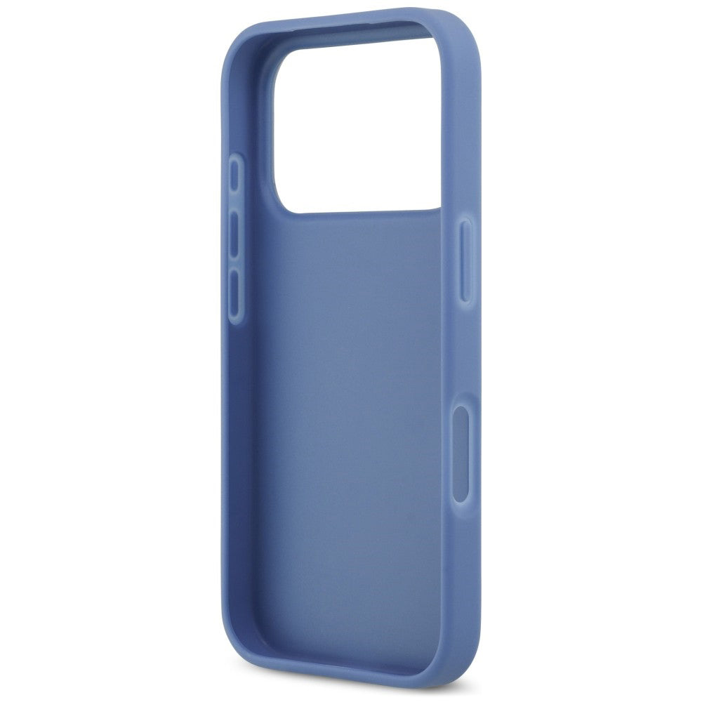 Case for Apple iPhone 18 Pro Max / 17 Pro Max, Guess, 4G Double Card Triangle, Blue