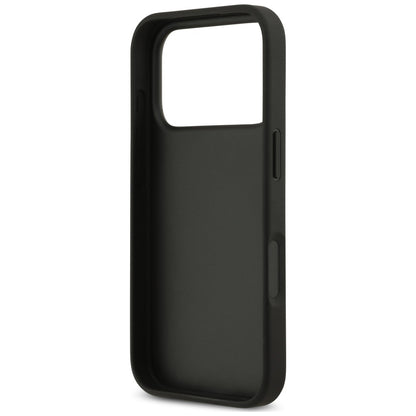 Θήκη για Apple iPhone 18 Pro Max / 17 Pro Max, Guess, 4G Double Card Triangle, Μαύρη