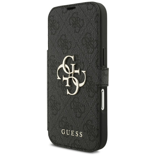 Θήκη για Apple iPhone 18 Pro Max / 17 Pro Max, Guess, 4G Μεταλλικό Λογότυπο, Μαύρο