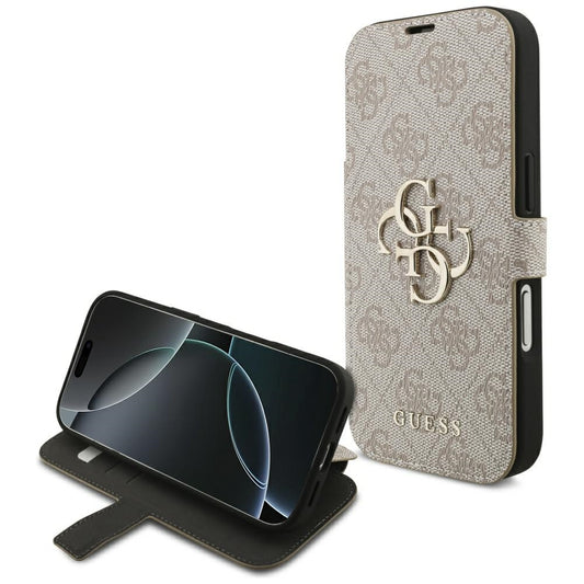Θήκη για Apple iPhone 18 Pro Max / 17 Pro Max, Guess, 4G Μεταλλικό Λογότυπο, Ροζ