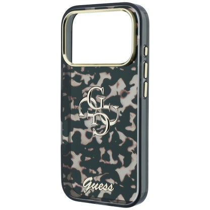 Θήκη για Apple iPhone 18 Pro Max / 17 Pro Max, Guess, IML 4G Metal Script, Καφέ