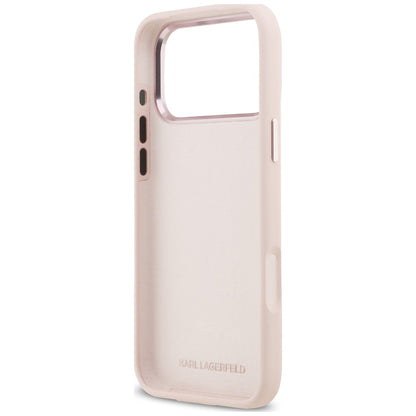 Θήκη για Apple iPhone 18 Pro Max / 17 Pro Max, Karl Lagerfeld, Choupette Metal Pin, Ροζ