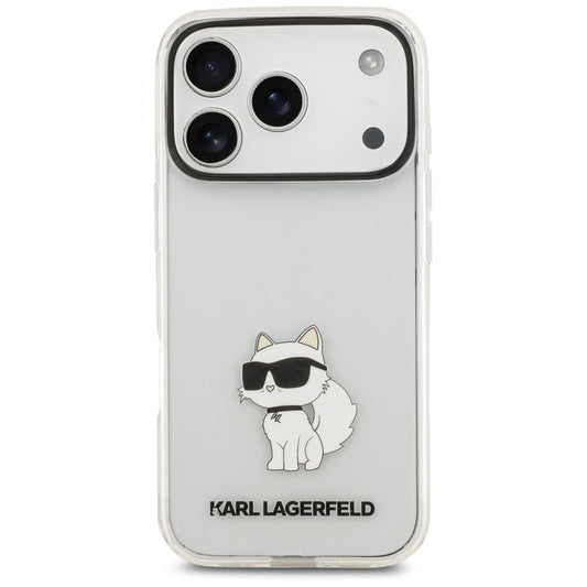 Θήκη για Apple iPhone 18 Pro Max / 17 Pro Max, Karl Lagerfeld, IML Choupette NFT, Διαφανής