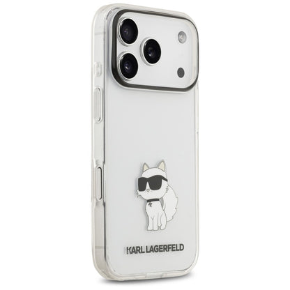 Θήκη για Apple iPhone 18 Pro Max / 17 Pro Max, Karl Lagerfeld, IML Choupette NFT, Διαφανής
