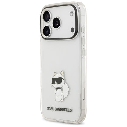 Θήκη για Apple iPhone 18 Pro Max / 17 Pro Max, Karl Lagerfeld, IML Choupette NFT, Διαφανής
