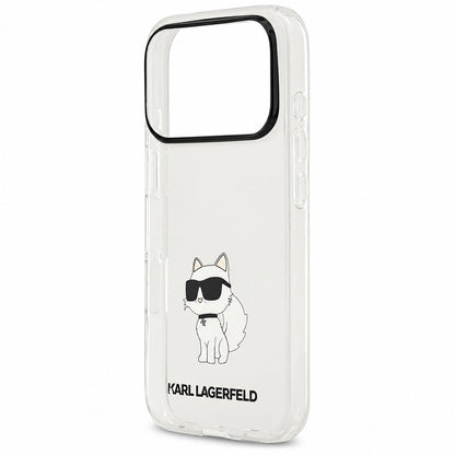 Θήκη για Apple iPhone 18 Pro Max / 17 Pro Max, Karl Lagerfeld, IML Choupette NFT, Διαφανής