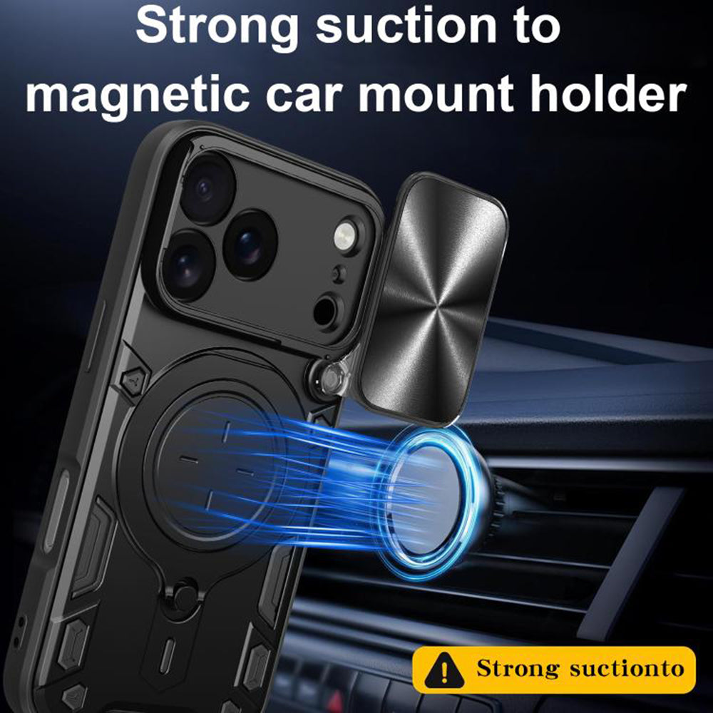 Θήκη για Apple iPhone 18 Pro Max / 17 Pro Max, Techsuit, CamGuard Pro, Μωβ