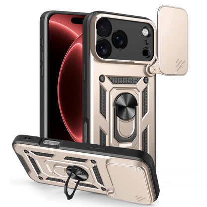 Case for Apple iPhone 18 Pro Max / 17 Pro Max, Techsuit, CamShield, Gold
