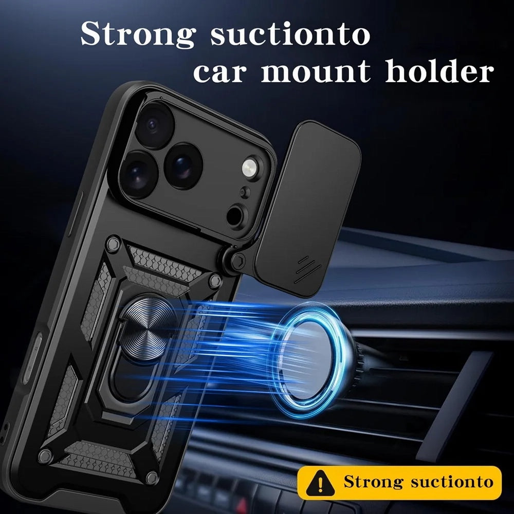 Θήκη για Apple iPhone 18 Pro Max / 17 Pro Max, Techsuit, CamShield, Ροζ Χρυσό