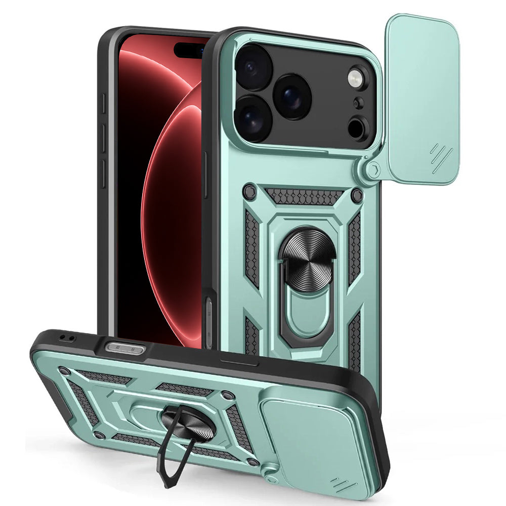 Θήκη για Apple iPhone 18 Pro Max / 17 Pro Max, Techsuit, CamShield, Πράσινο