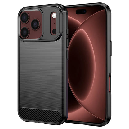 Case for Apple iPhone 18 Pro Max / 17 Pro Max, Techsuit, Carbon, Black