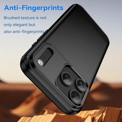 Case for Apple iPhone 18 Pro Max / 17 Pro Max, Techsuit, Carbon, Black