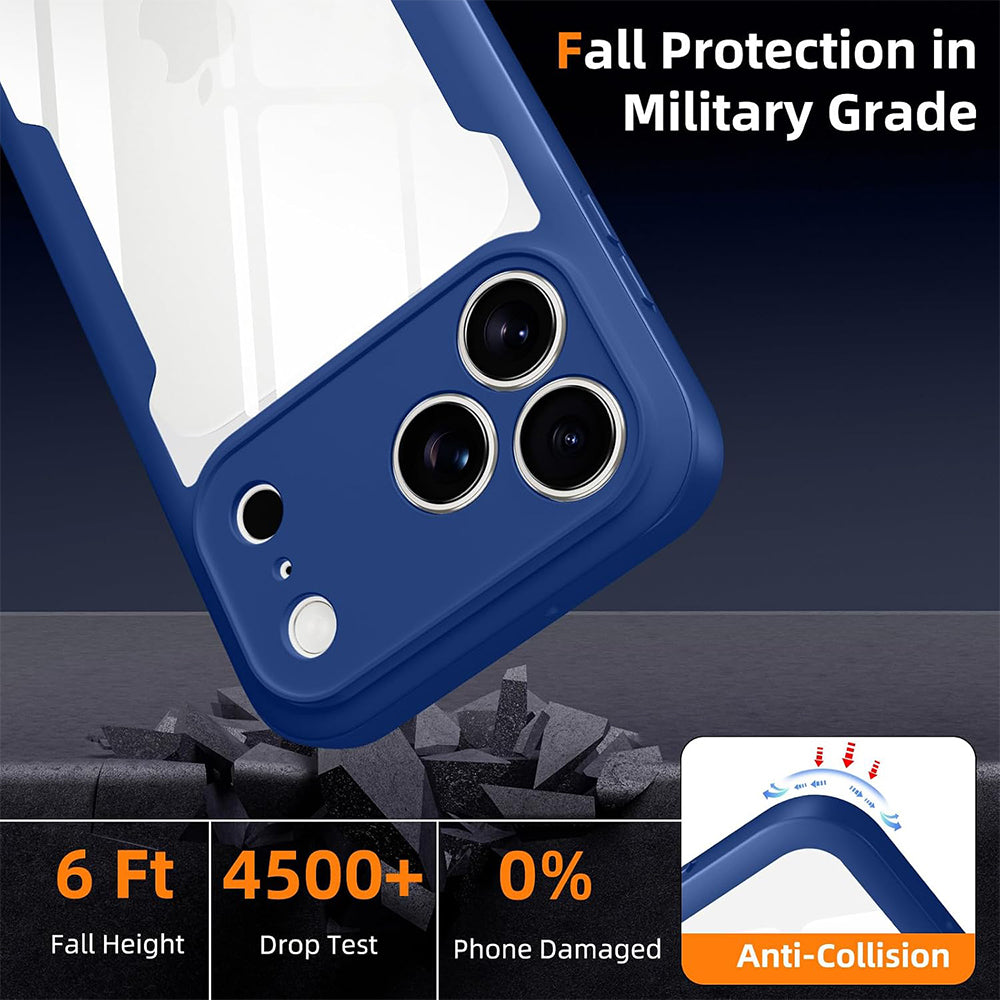 Θήκη για Apple iPhone 18 Pro Max / 17 Pro Max, Techsuit, ColorVerse 360, Μπλε