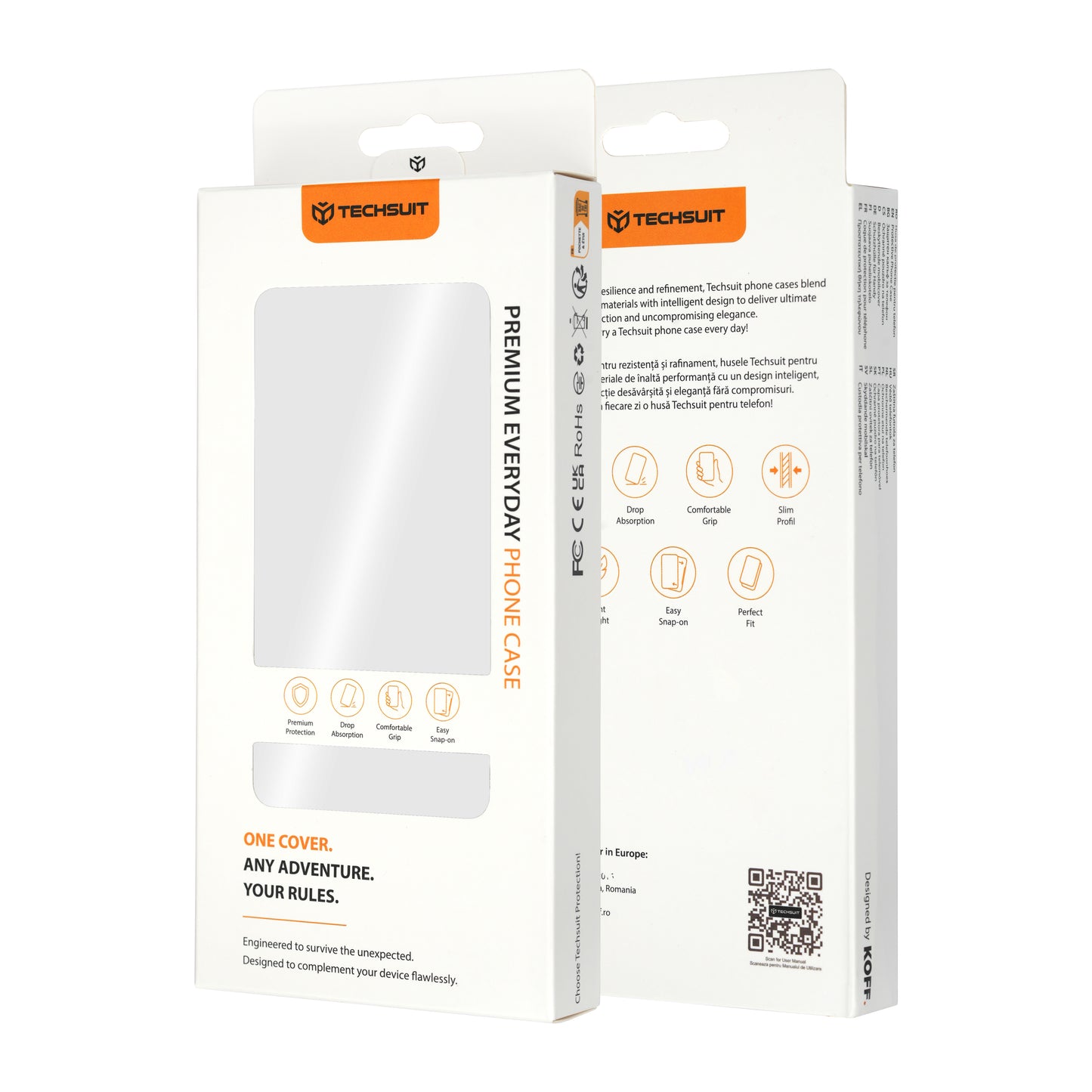 Θήκη για Apple iPhone 18 Pro Max / 17 Pro Max, Techsuit, Magskin Book, Μαύρη