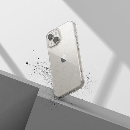 Case for Apple iPhone 18 Pro Max / 17 Pro Max, Techsuit, SparkleSkin, Transparent