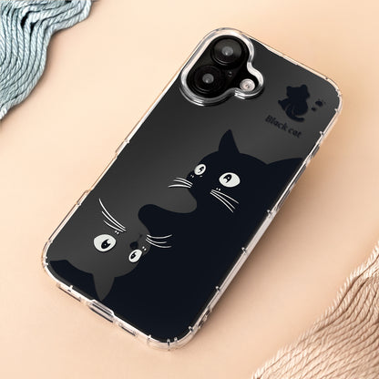 Case for Apple iPhone 17, OEM, Ultra Trendy Cat, Black