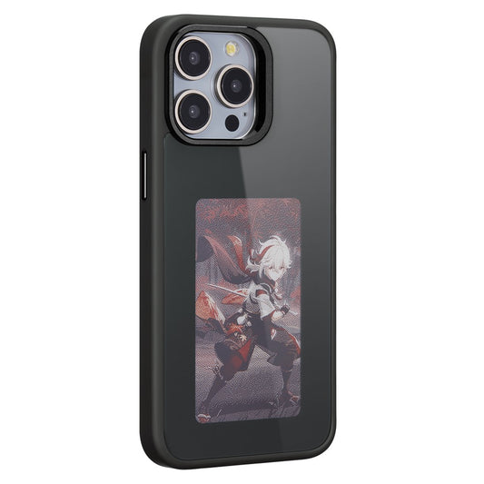 Θήκη για Apple iPhone 15 Pro Max, OEM, Προσαρμοσμένη οθόνη E-Ink, Μαύρο