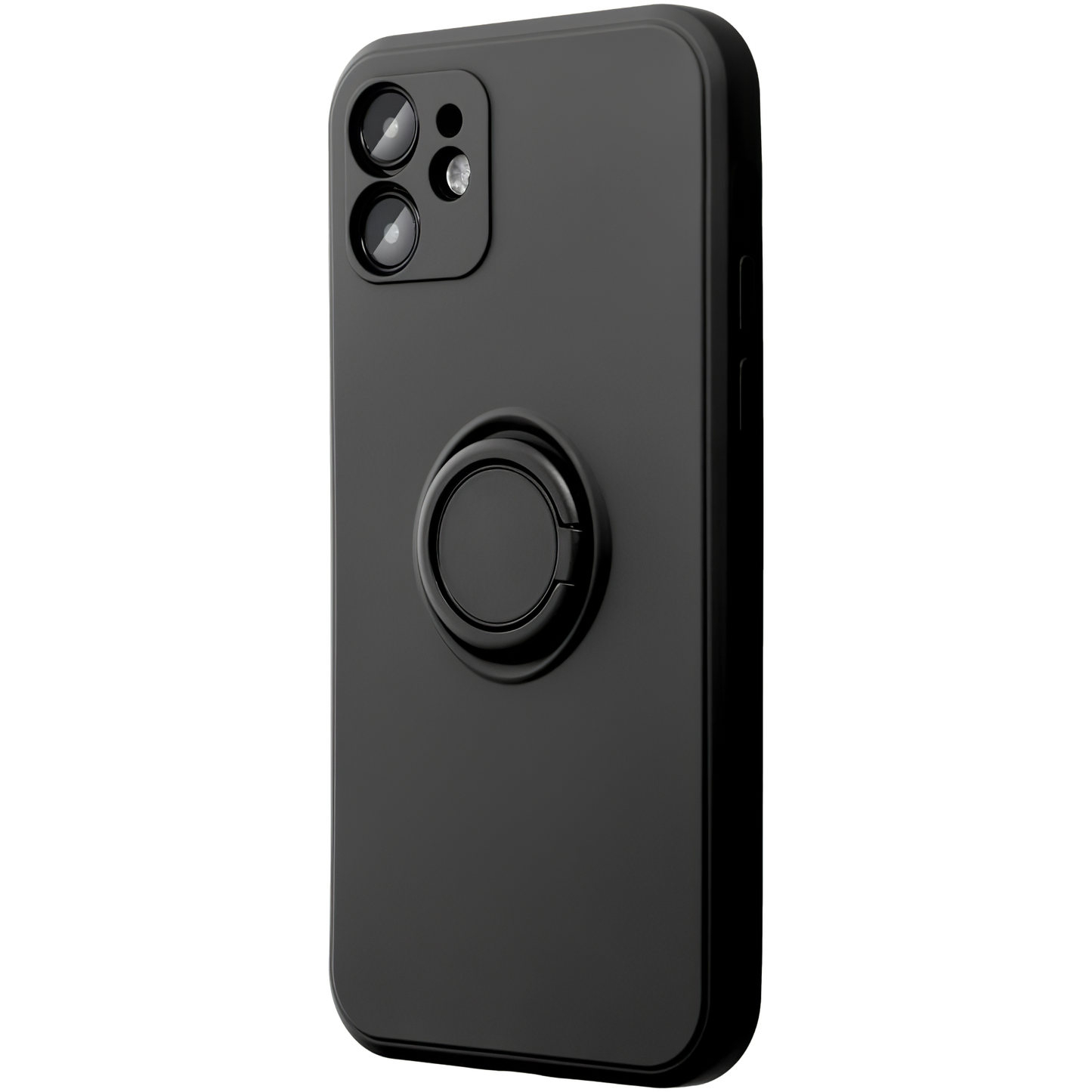 Θήκη για Apple iPhone 16 Pro, OEM, Silicone Ring, Μαύρη