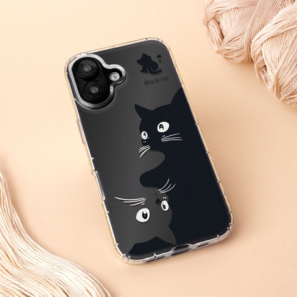 Case for Apple iPhone 17, OEM, Ultra Trendy Cat, Black