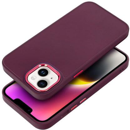 Θήκη για Apple iPhone 18 Pro / iPhone 17 Pro, OEM, Frame, Μπορντό