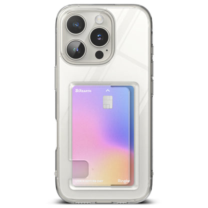 Θήκη για Apple iPhone 16 Pro Max, Ringke, Fusion Card, Διαφανής