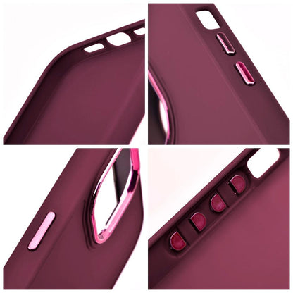 Θήκη για Apple iPhone 18 Pro / iPhone 17 Pro, OEM, Frame, Μπορντό