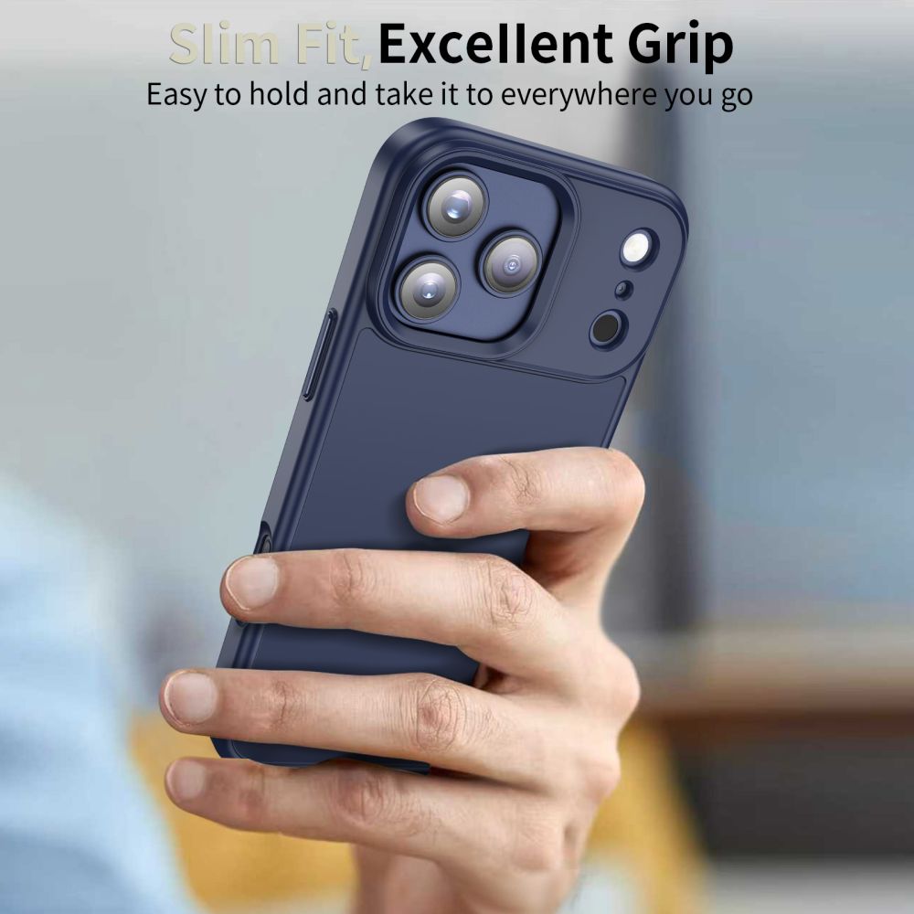 Θήκη για Apple iPhone 17 Pro Max, Tech-Protect, Magmat, Ματ Μπλε Marine