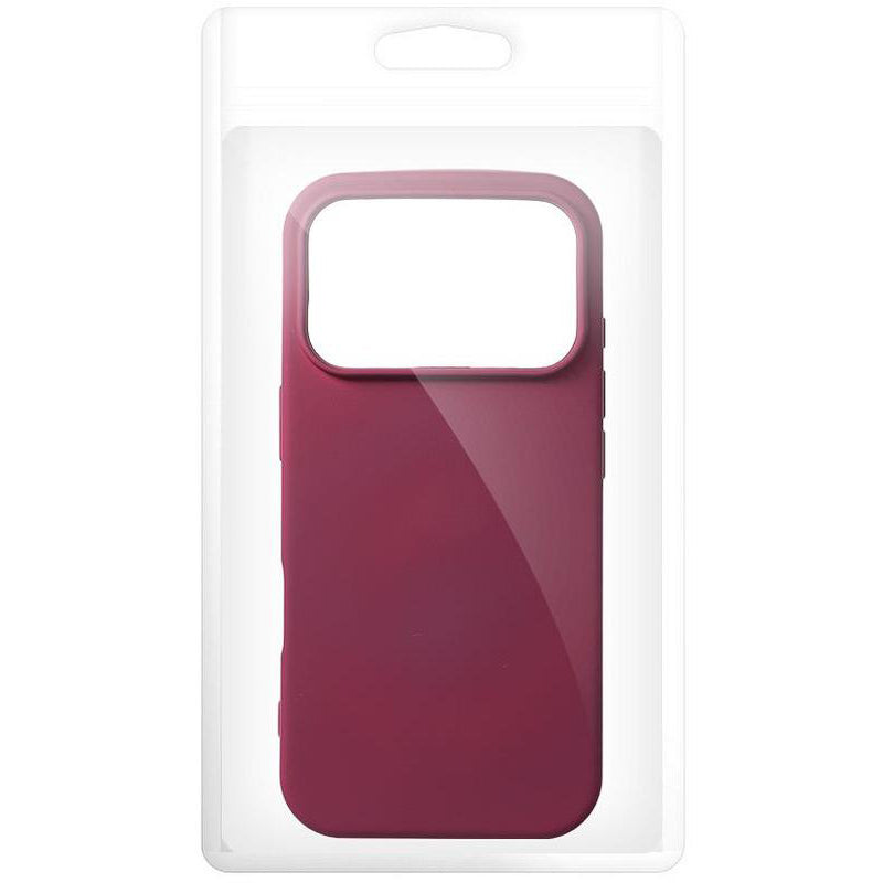 Θήκη για Apple iPhone 18 Pro / iPhone 17 Pro, OEM, σιλικόνη, μπορντό