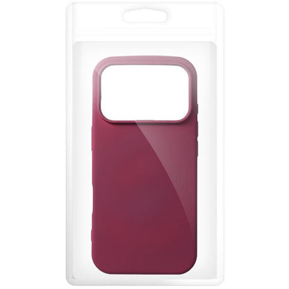 Θήκη για Apple iPhone 18 Pro / iPhone 17 Pro, OEM, σιλικόνη, μπορντό